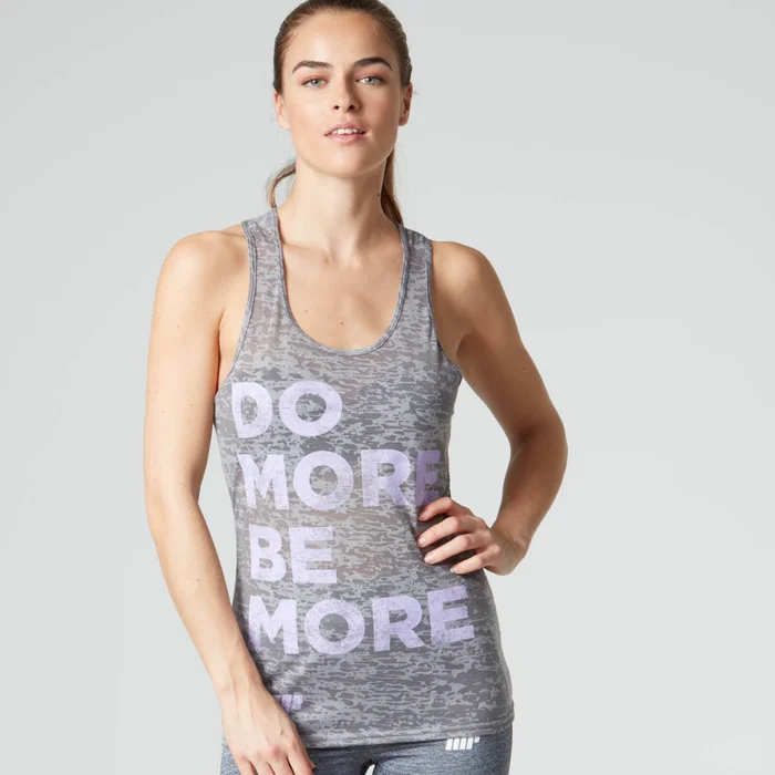 Myprotein Burnout Hemd voor Dames - Grijs