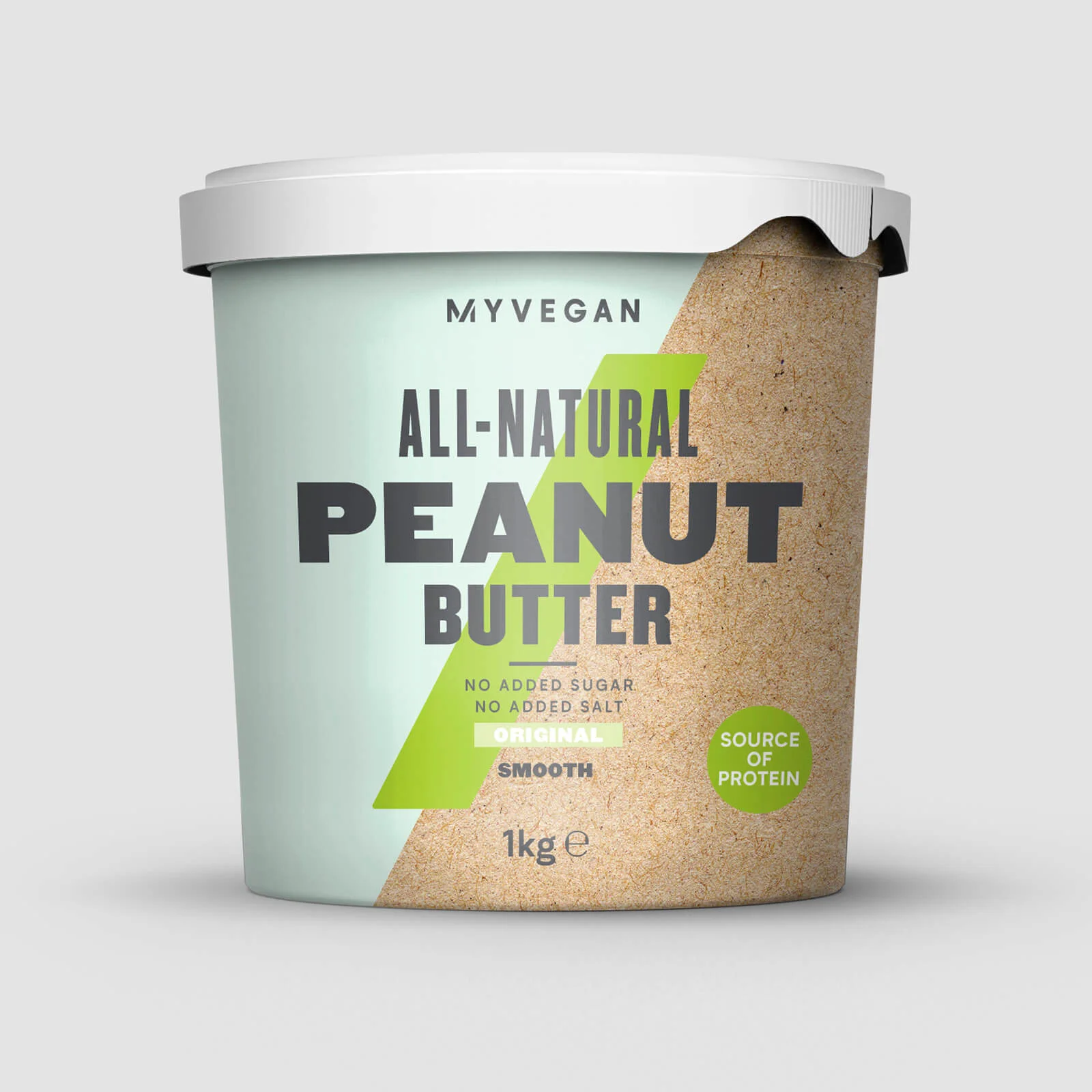 Biologische Pindakaas - 1kg - Smooth Afbeelding 1