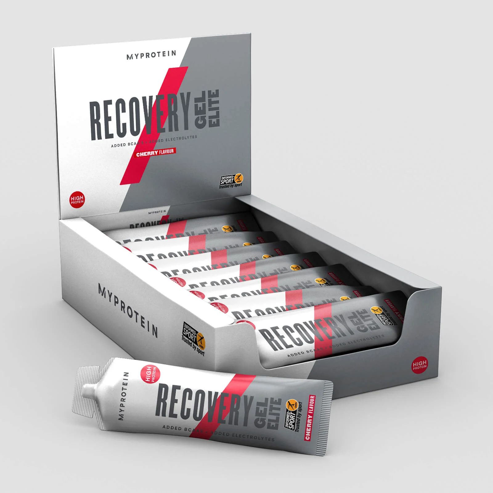 Recovery Gel Elite (12x70g) - Kersen Afbeelding 1