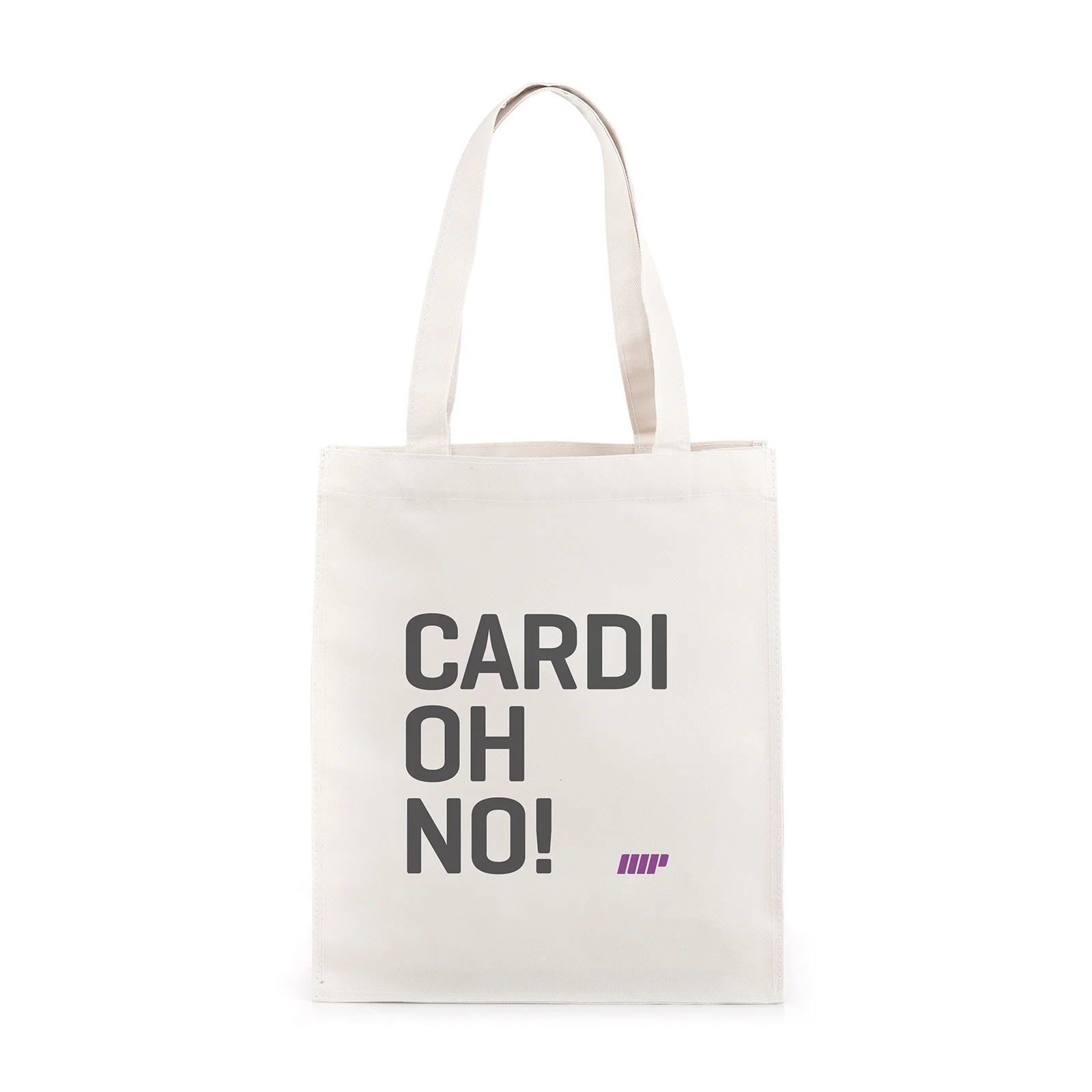 Cardiohno Slogan Canvas Tas Afbeelding 1