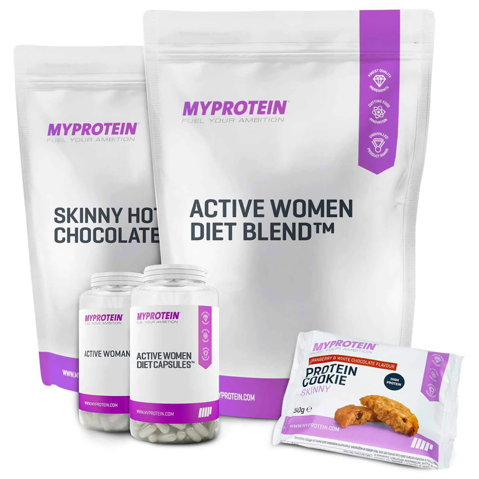 Myprotein The Female Collection - Dark Chocolate - Chocolate Fudge Brownie Afbeelding 1