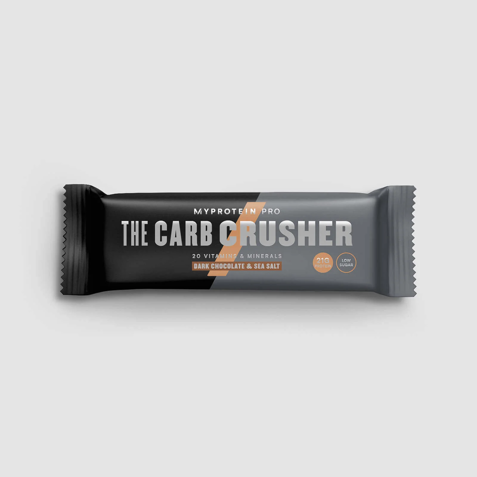 THE Carb Crusher (tester) - 60g - Dark Chocolate and Sea Salt Afbeelding 1