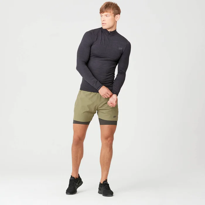 Sculpt naadloze ¼ Zip-Top