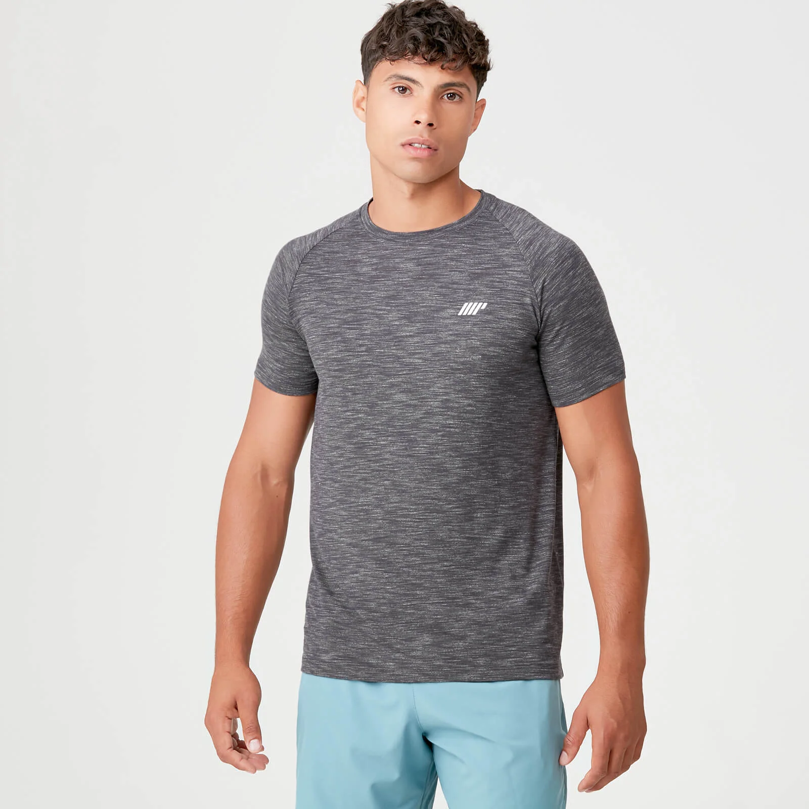 Performance T-Shirt - Charcoal Marl - XS Afbeelding 1