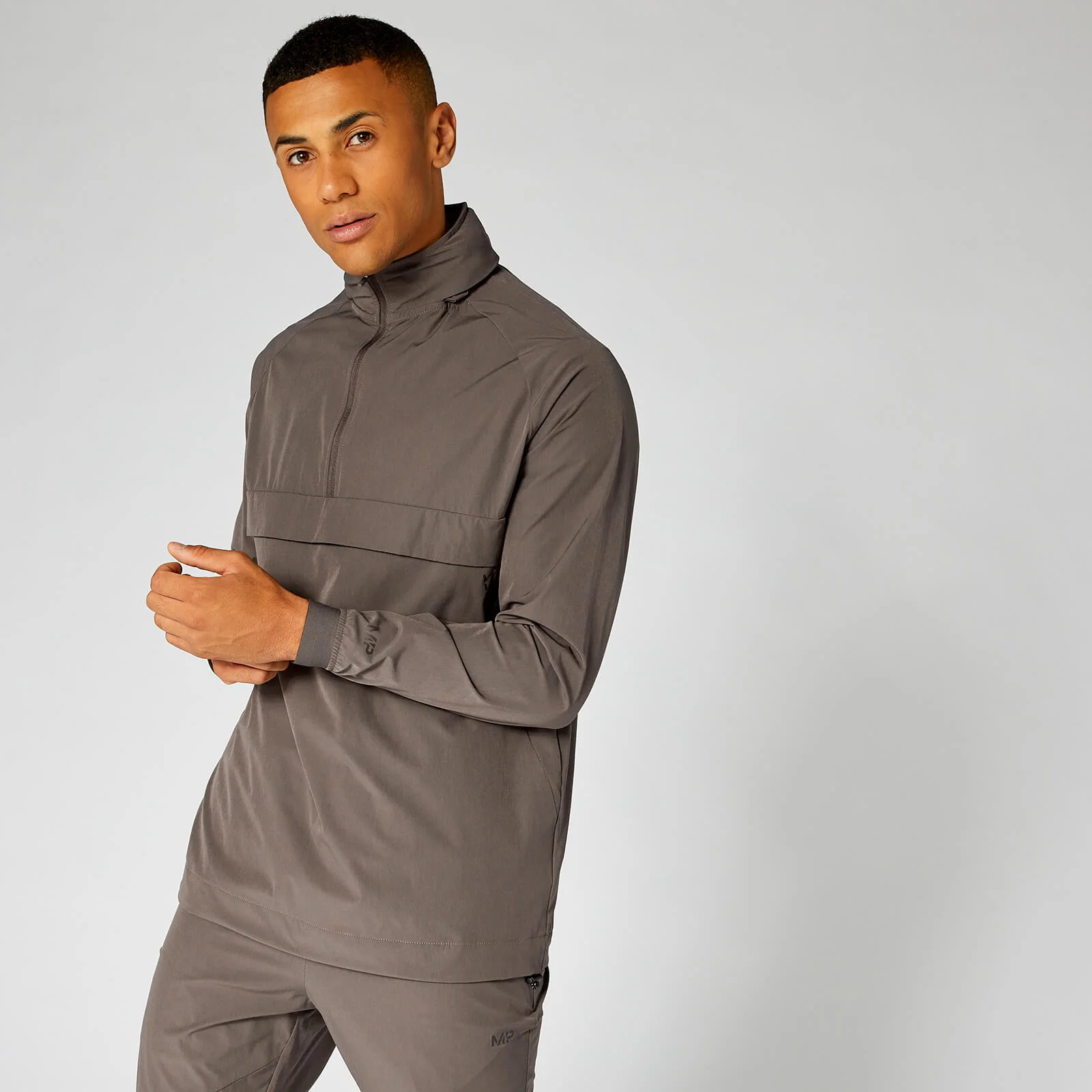 Pace Woven ½ Ritsjack - Driftwood - XS Afbeelding 1