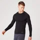 Elite Seamless Long-Sleeve T-Shirt – Zwart