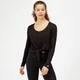 Twist shirt met lange mouwen