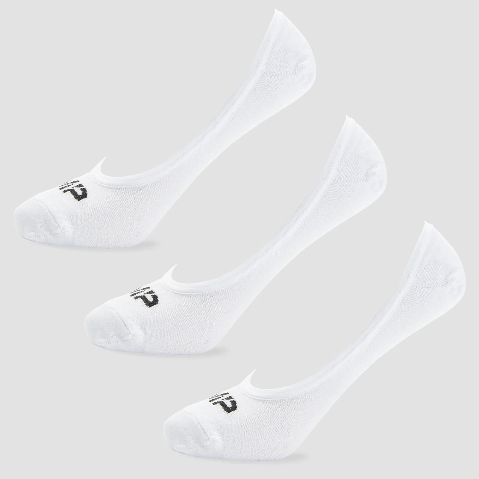 MP Men's Essentials Invisible Socks - Wit (3-pack) - UK 6-8 Afbeelding 1