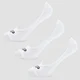 MP Men's Essentials Invisible Socks - Wit (3-pack)