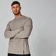 Luxe Classic Long Sleeve Crew - Slate Grey