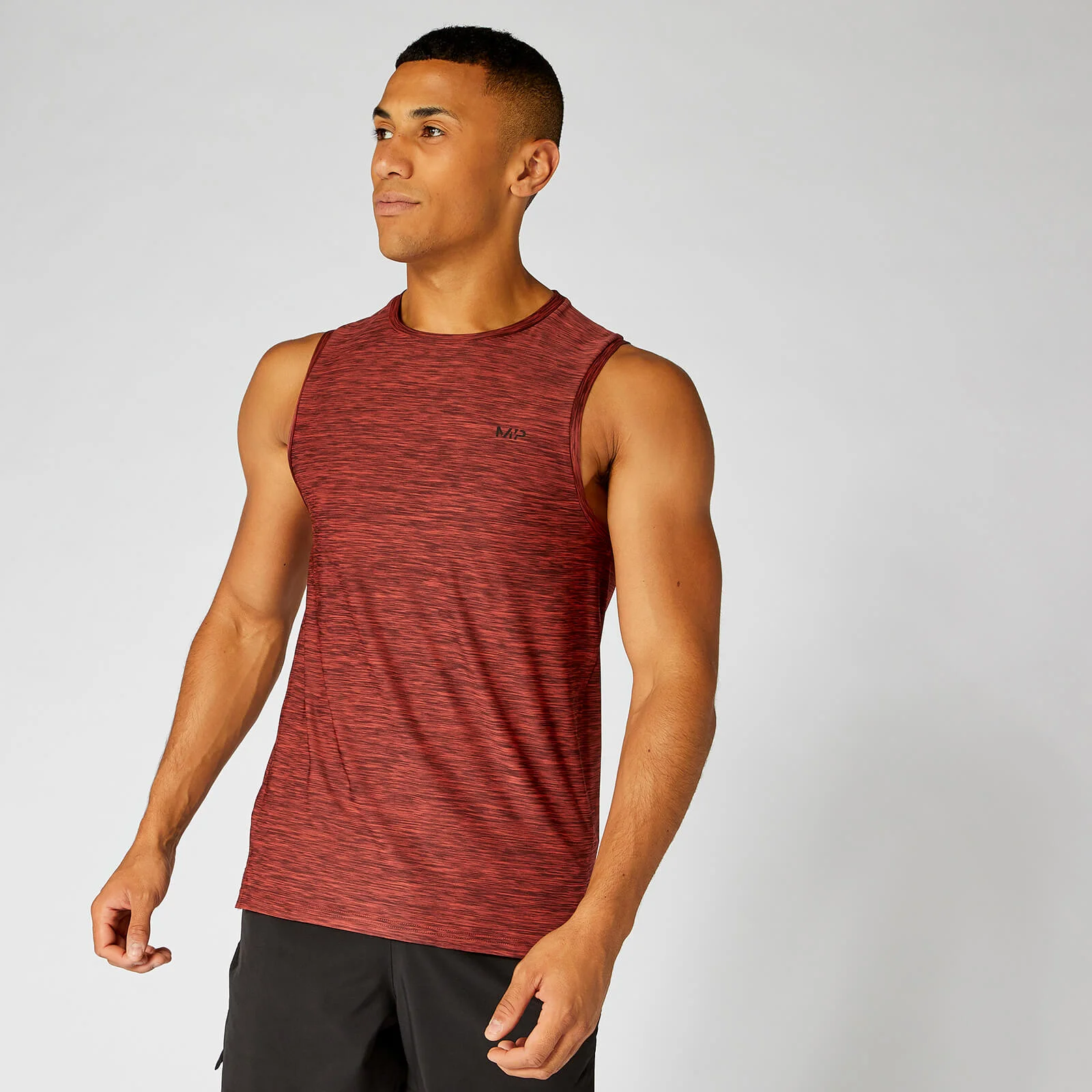 Dry-Tech Infinity Tanktop — Red Marl - XS Afbeelding 1