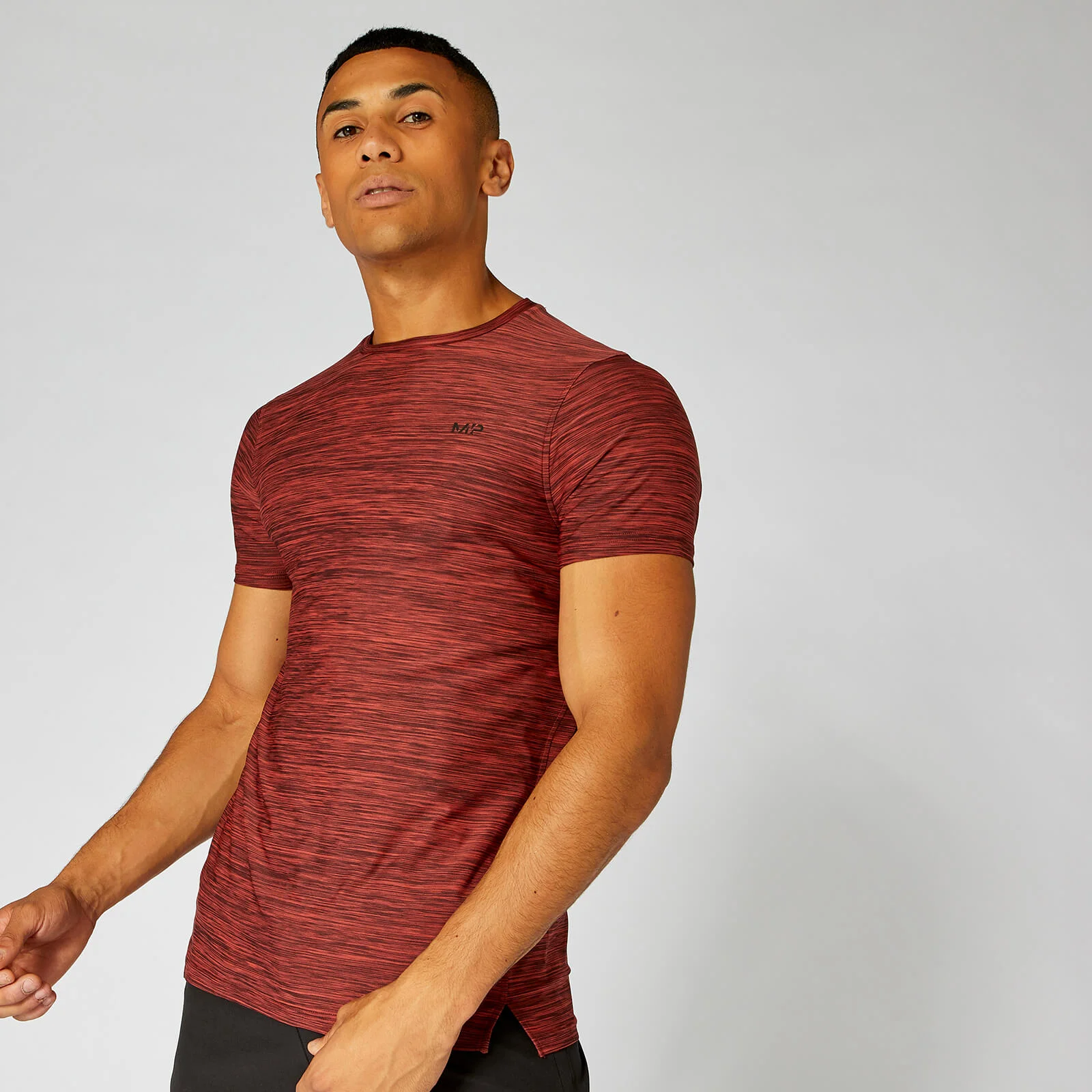 Dry-Tech Infinity T-Shirt — Red Marl - XS Afbeelding 1