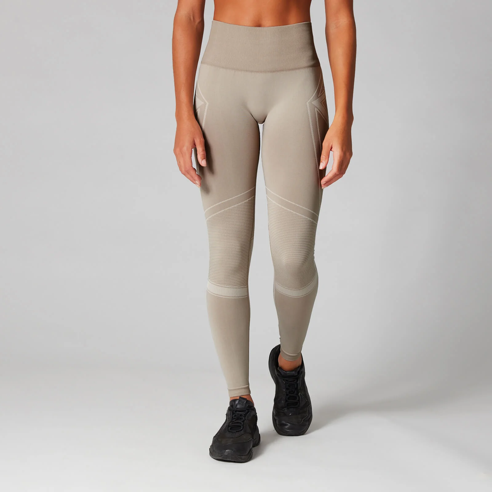 Impact Seamless Leggings - Bruin - XS Afbeelding 1