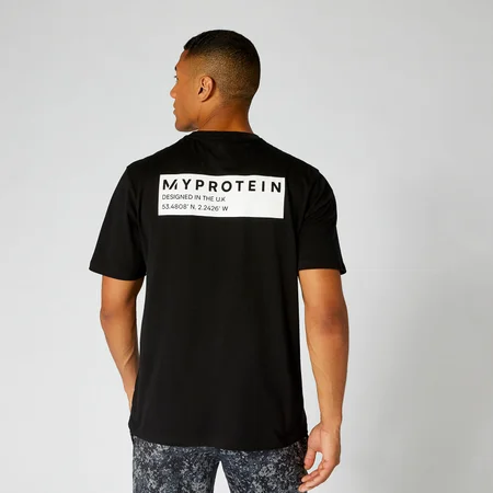 Coordinates Oversized T-Shirt — Black