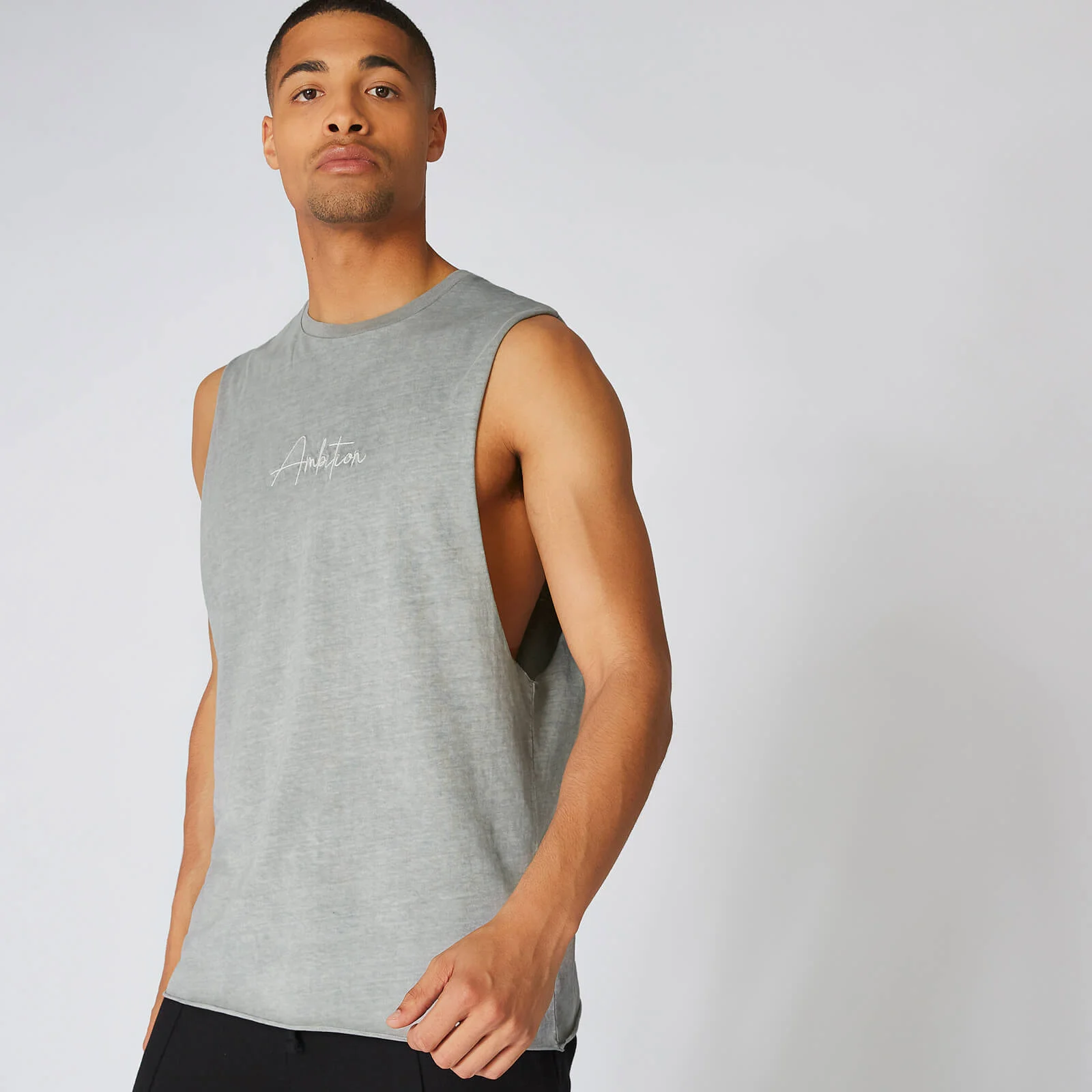 Neon Signature Tank - Grey - XS Afbeelding 1