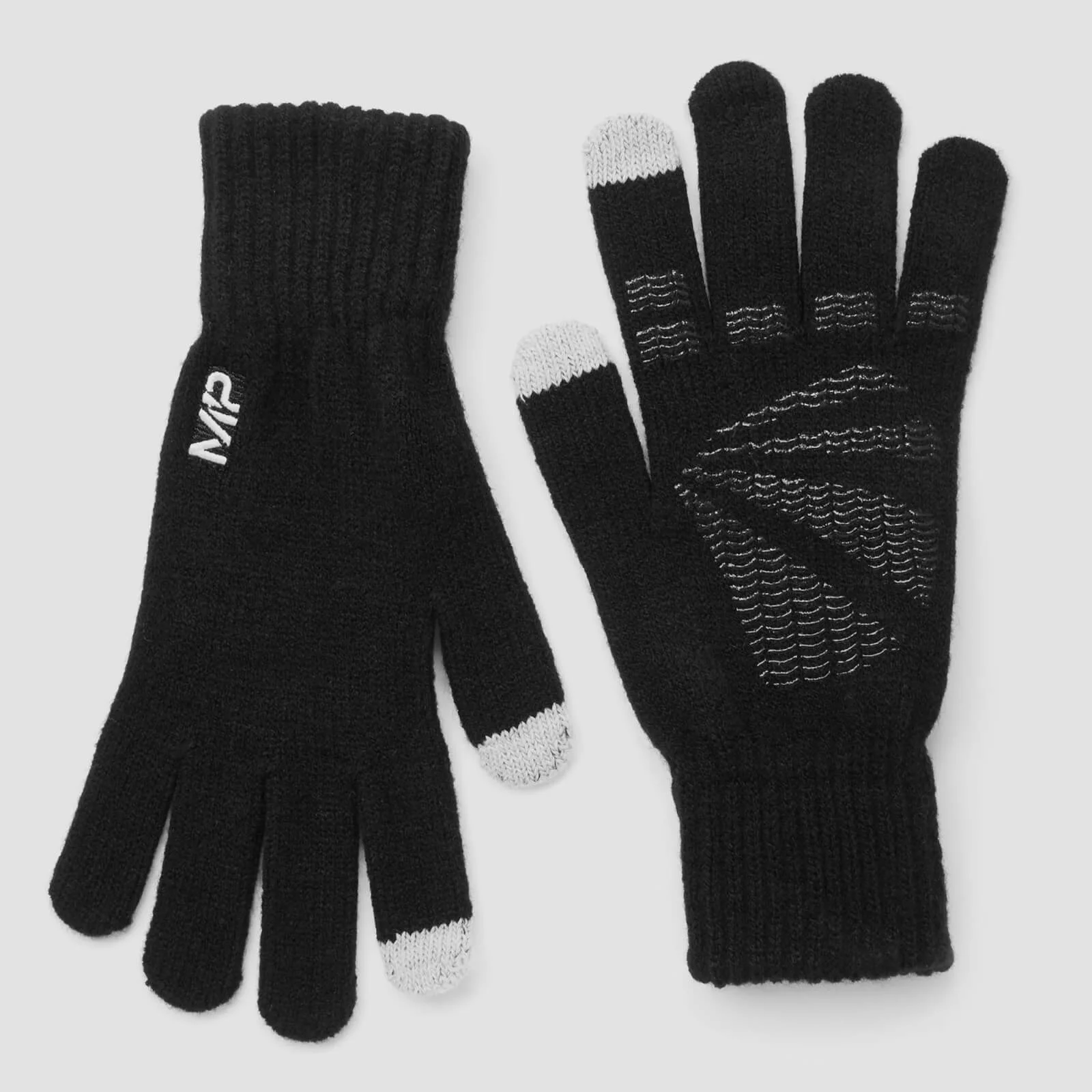 Gebreide handschoenen - Zwart - S/M Afbeelding 1
