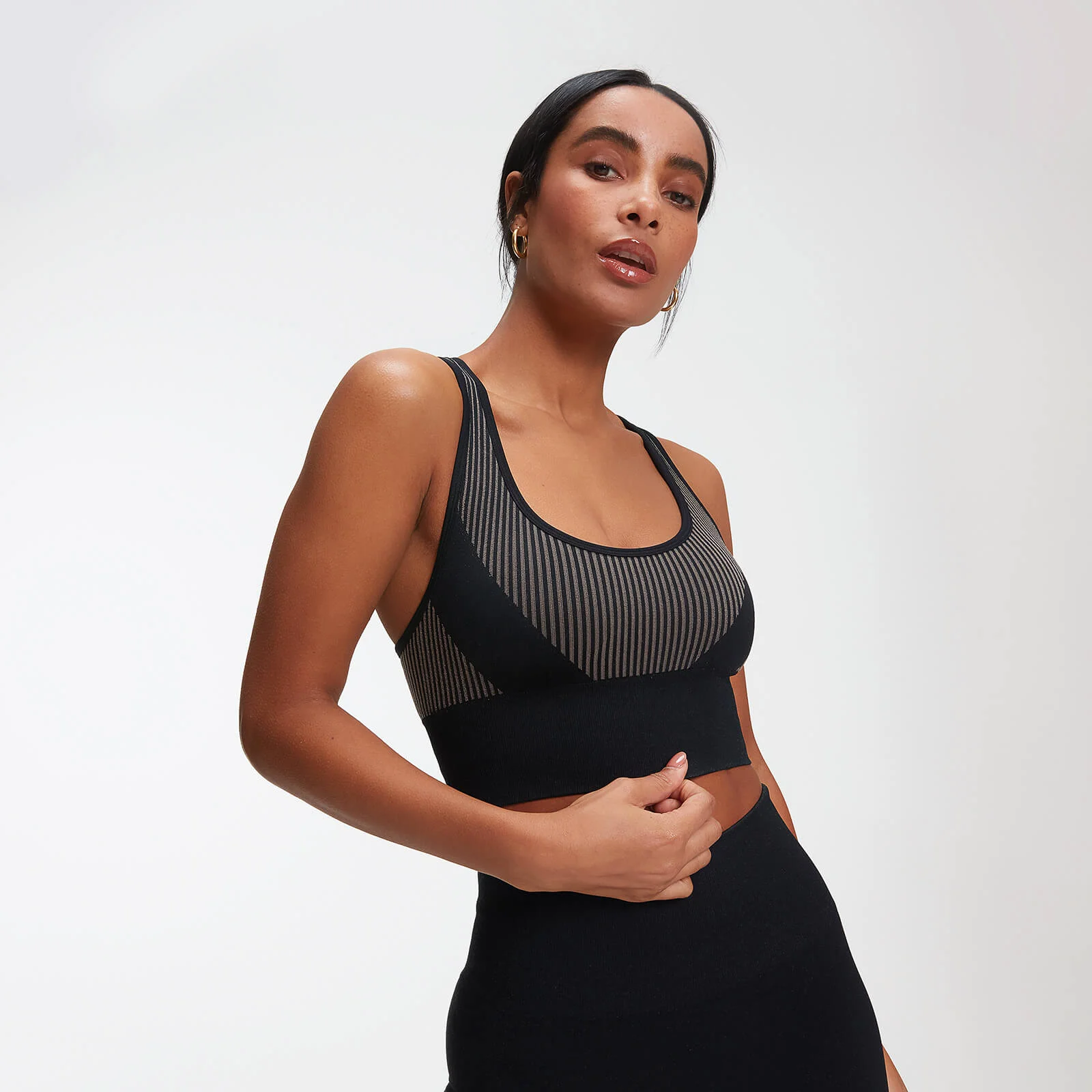 Impact Naadloze Sportbh - Zwart - XS Afbeelding 1