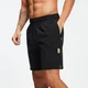 Training Stretch Geweven 9 Inch Shorts - Zwart