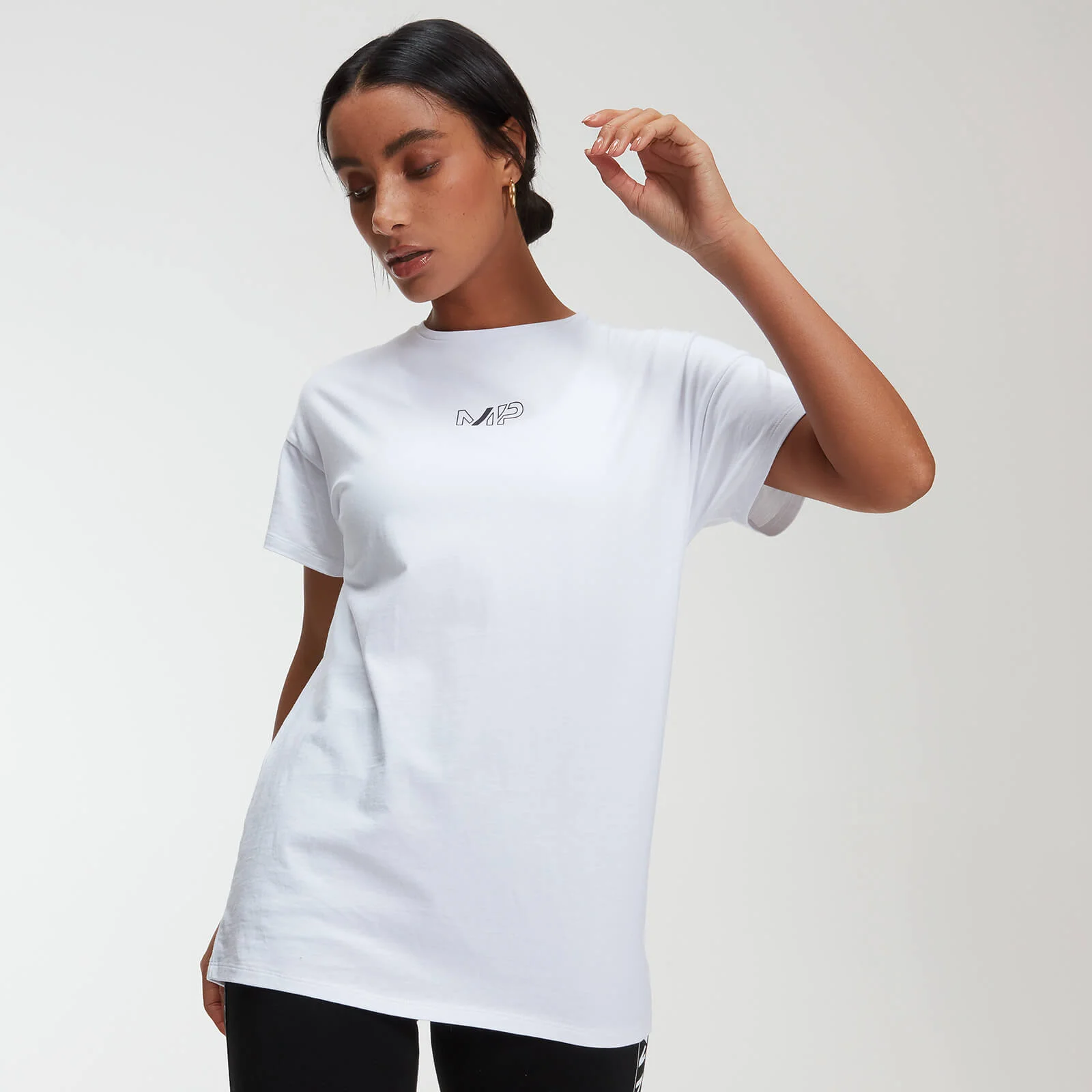 Oversized T-Shirt - Wit - XS Afbeelding 1