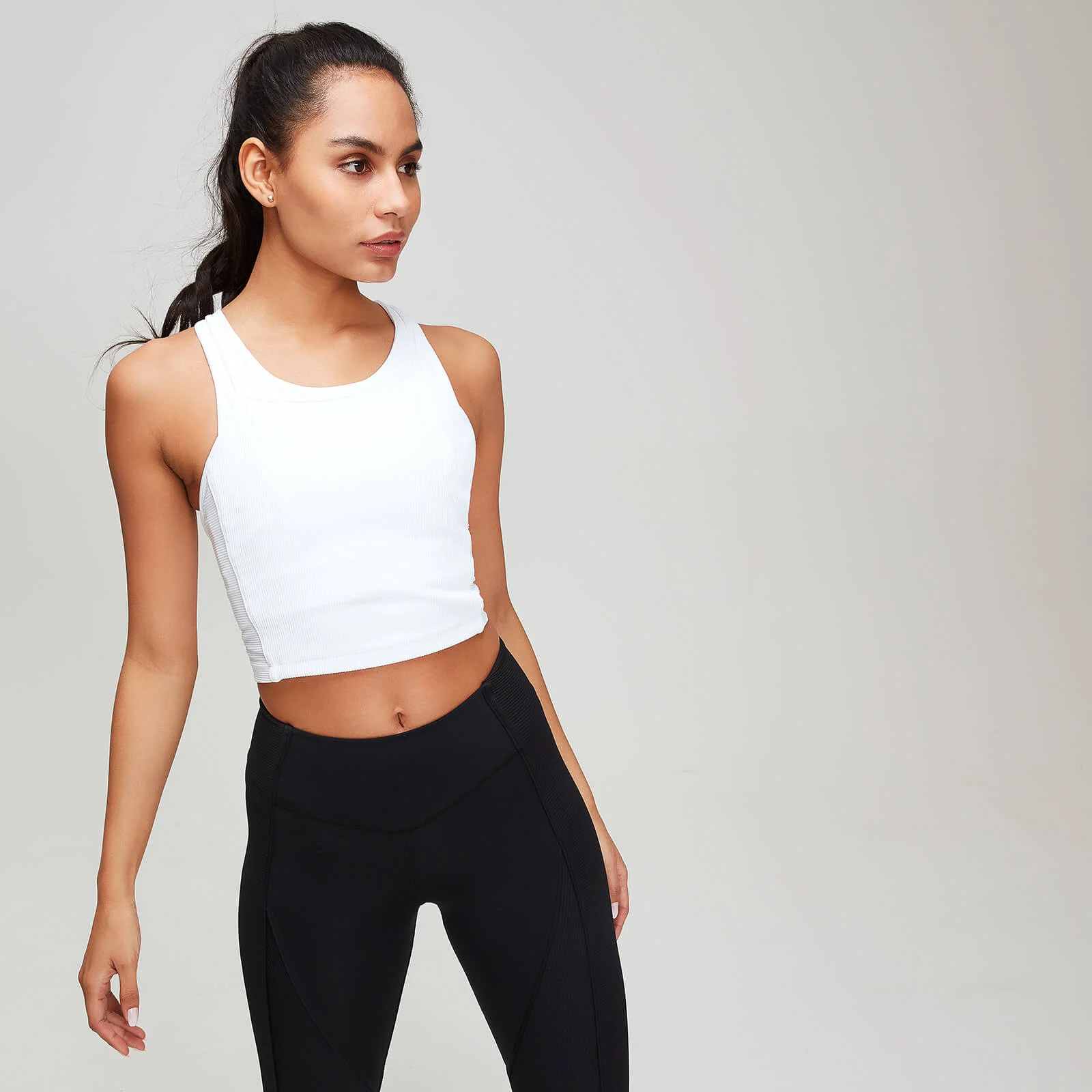 Dames MP Textured Trainingsvest - Wit - XS Afbeelding 1