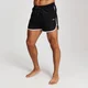 MP Heren Contrast Binding Swim Shorts - Zwart