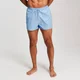 MP Heren Contrast Stitch Swim Shorts - Lichtblauw