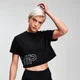 MP Power Dames Cropped T-Shirt - Zwart