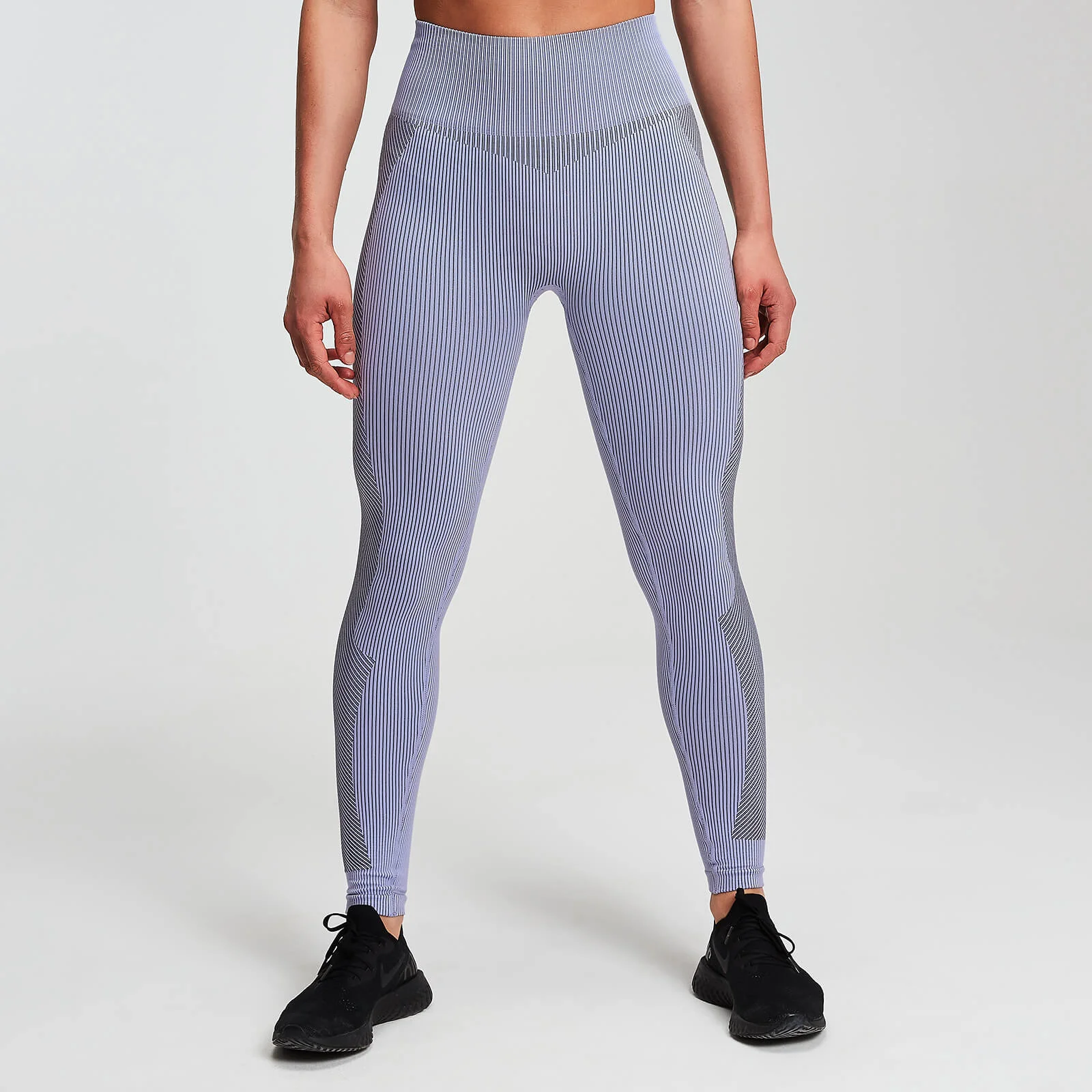 MP Contrast Naadloze Dames Leggings - Wisteria - XS Afbeelding 1