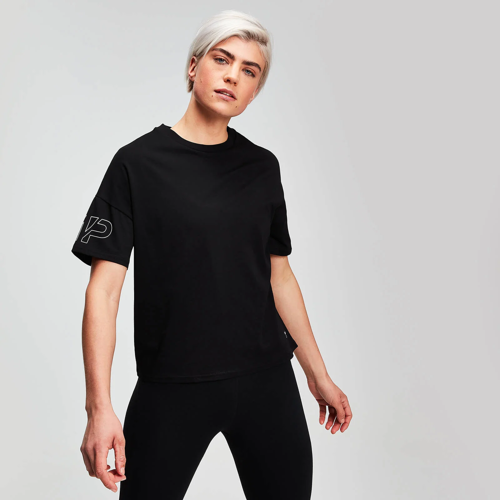 MP Power Dames T-Shirt - Zwart - XS Afbeelding 1