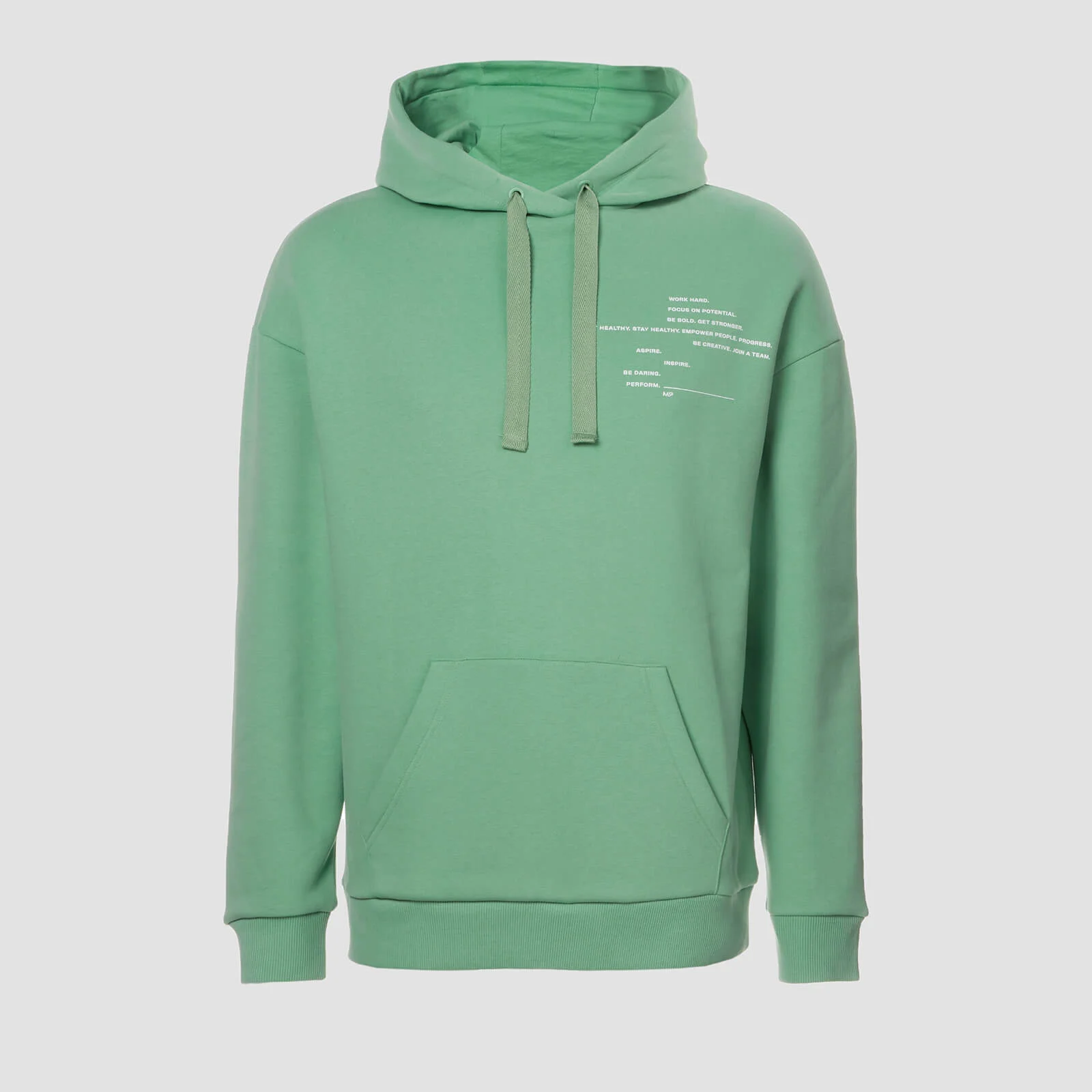 Rest Day Slogan Hoodie - Turf - XS Afbeelding 1
