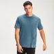 MP Rest Day Staggered Slogan Mannen T-Shirt - Blue Jay