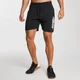 Bedrukte sportshorts voor heren - Zwart