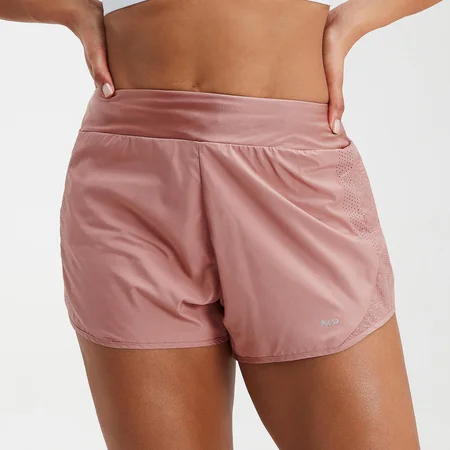 MP Velocity dubbellaagse short voor dames - Gewassen roze