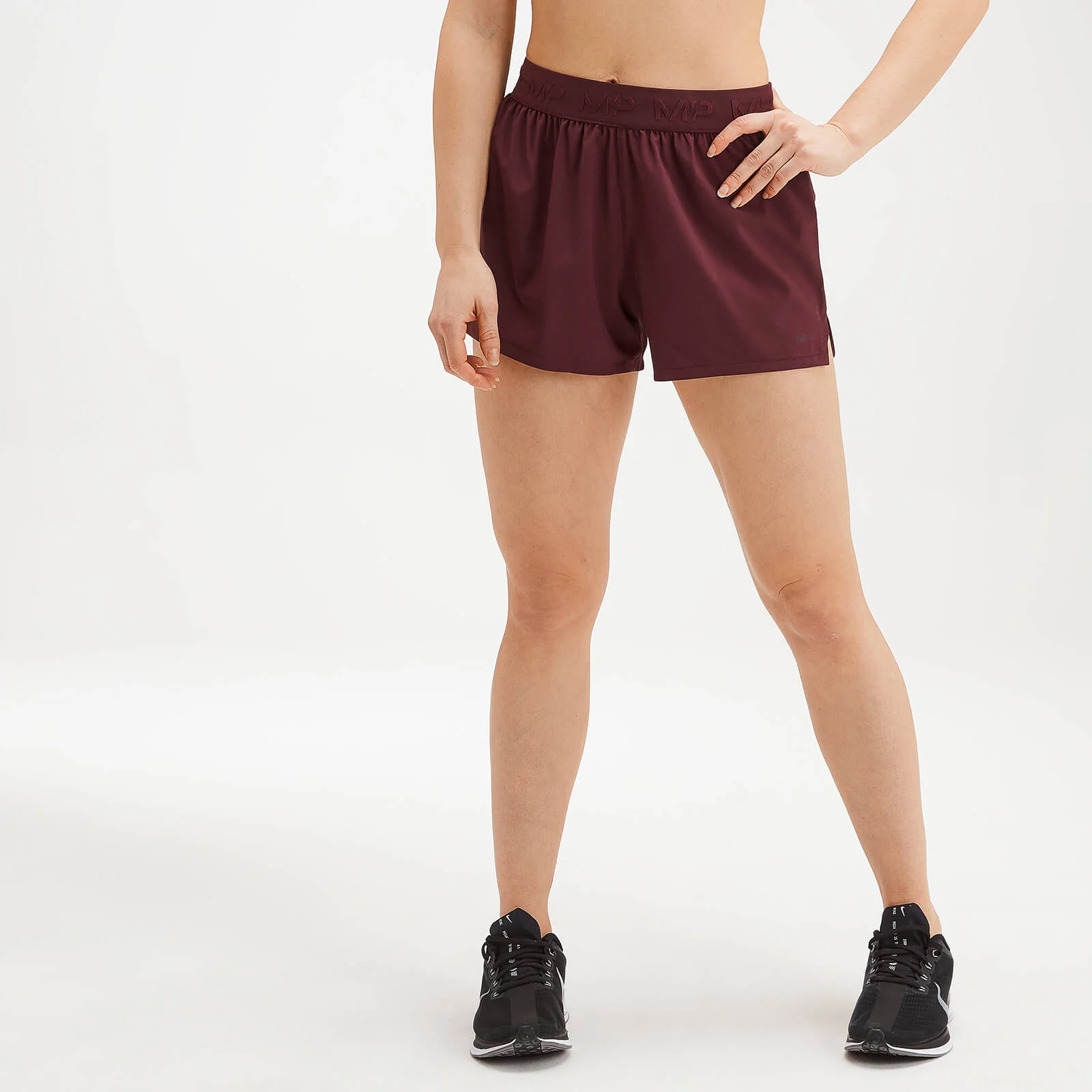 MP Women's Training Energy Shorts - Washed Oxblood - XXS Afbeelding 1