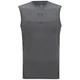 Under Armour Mannen HeatGear Mouwloze Compressie Shirt - Carbon Heather