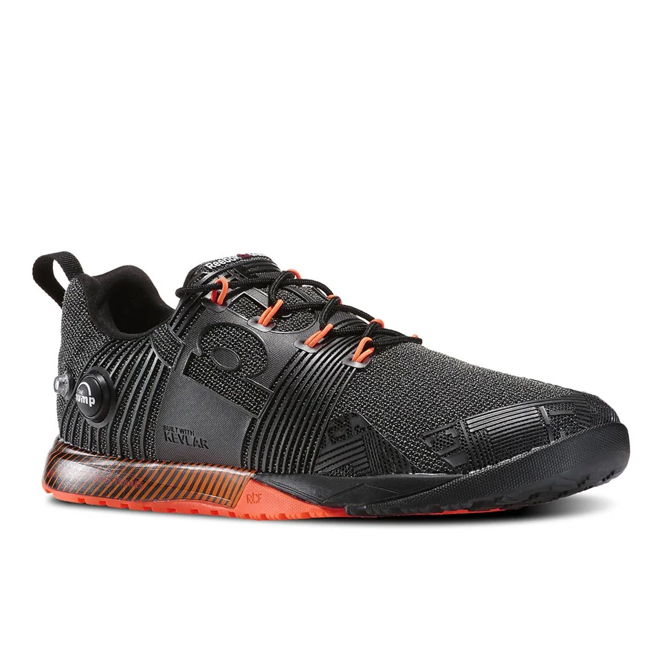 Reebok CrossFit Nano Pump Fusion Trainers - Black/Orange Afbeelding 1