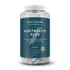 Transparante pot met witte deksel, gevuld met witte tabletten.
