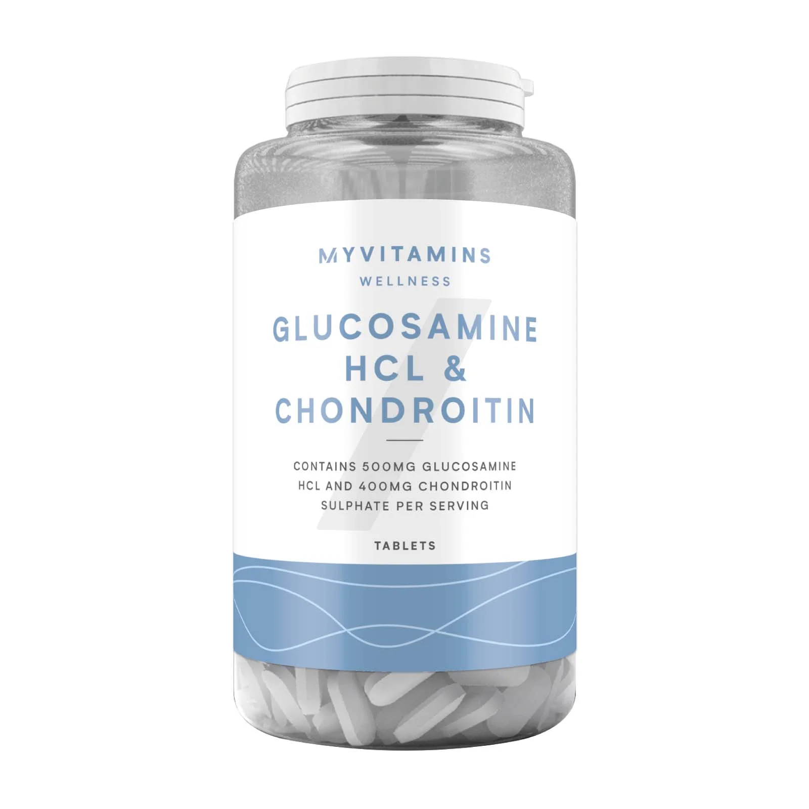 Glucosamine HCL & Chondroitin Tabletten - 120tabletten Afbeelding 1