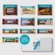 Box met eiwitrijke snacks