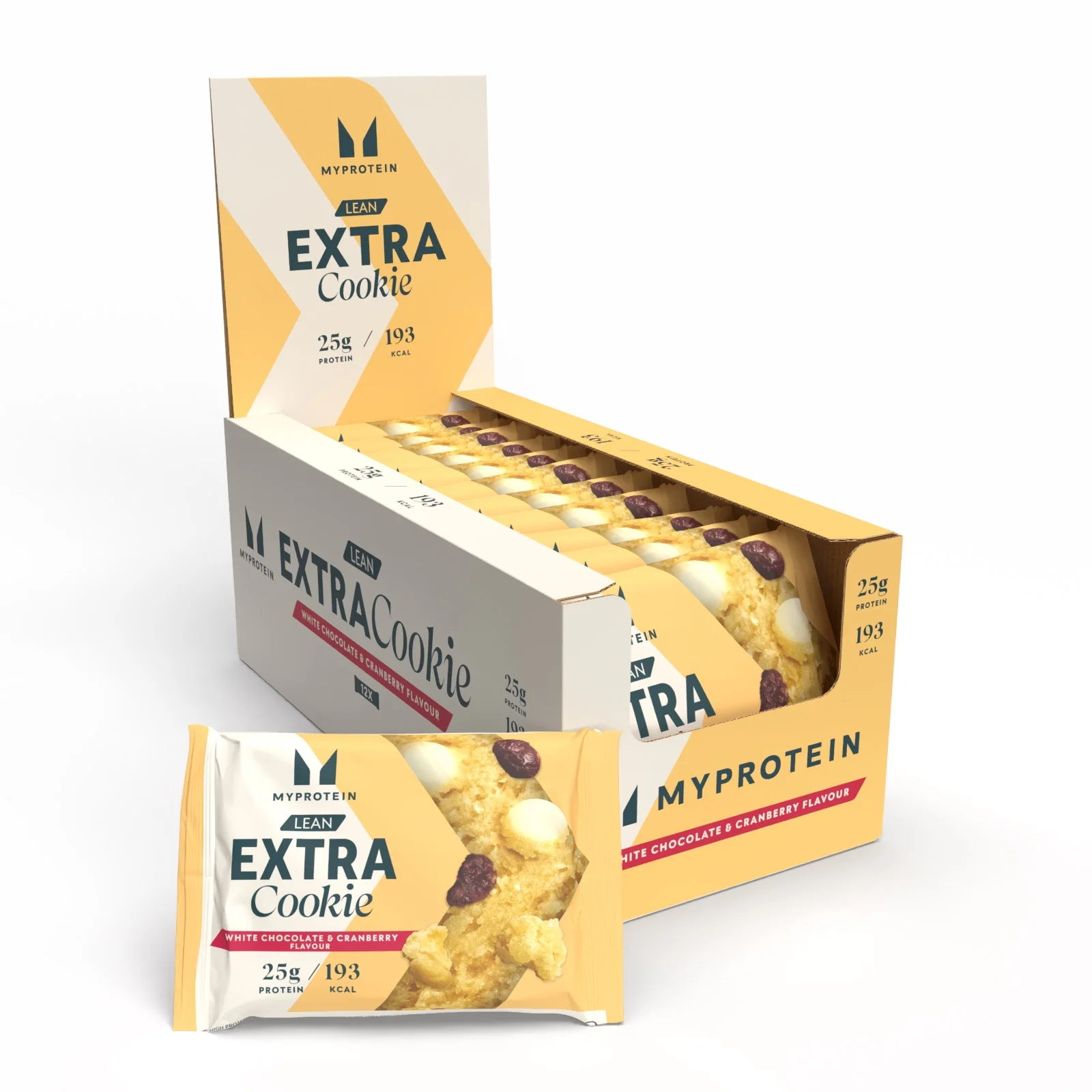 Lean Cookie - Cranberry & Witte Chocolade Afbeelding 1