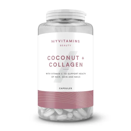 Kokos- en collageencapsules - 180 CAPSULES - 90servings
