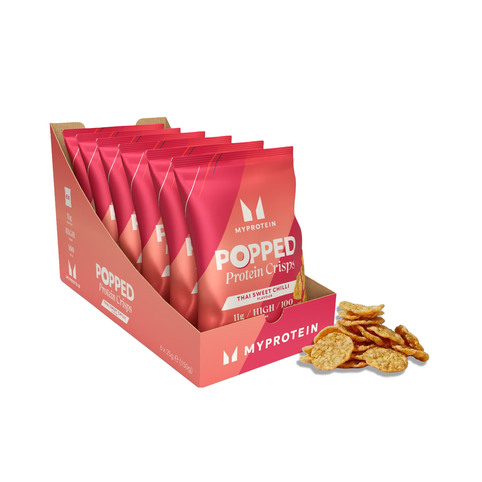 Eiwit Crisps - Thai Sweet Chilli Afbeelding 1
