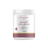 Witte pot met de tekst 'Beauty Collagen' van Myvitamins, met een paarse band aan de onderkant.