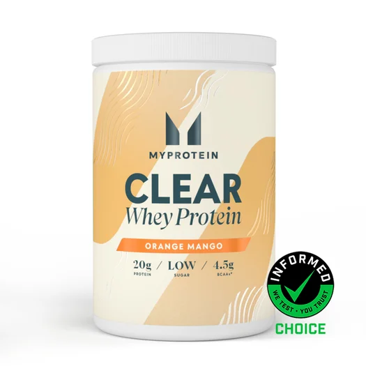Clear Whey Isolate - 520g - 20servings - Sinaasappel Mango