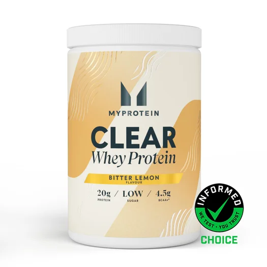 Clear Whey Isolate - 500g - 20servings - Bitter Lemon
