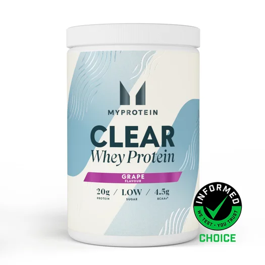 Clear Whey Isolate - 500g - 20servings - Druif