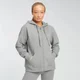 MP Essentials hoodie met rits voor dames - Grijs gemêleerd