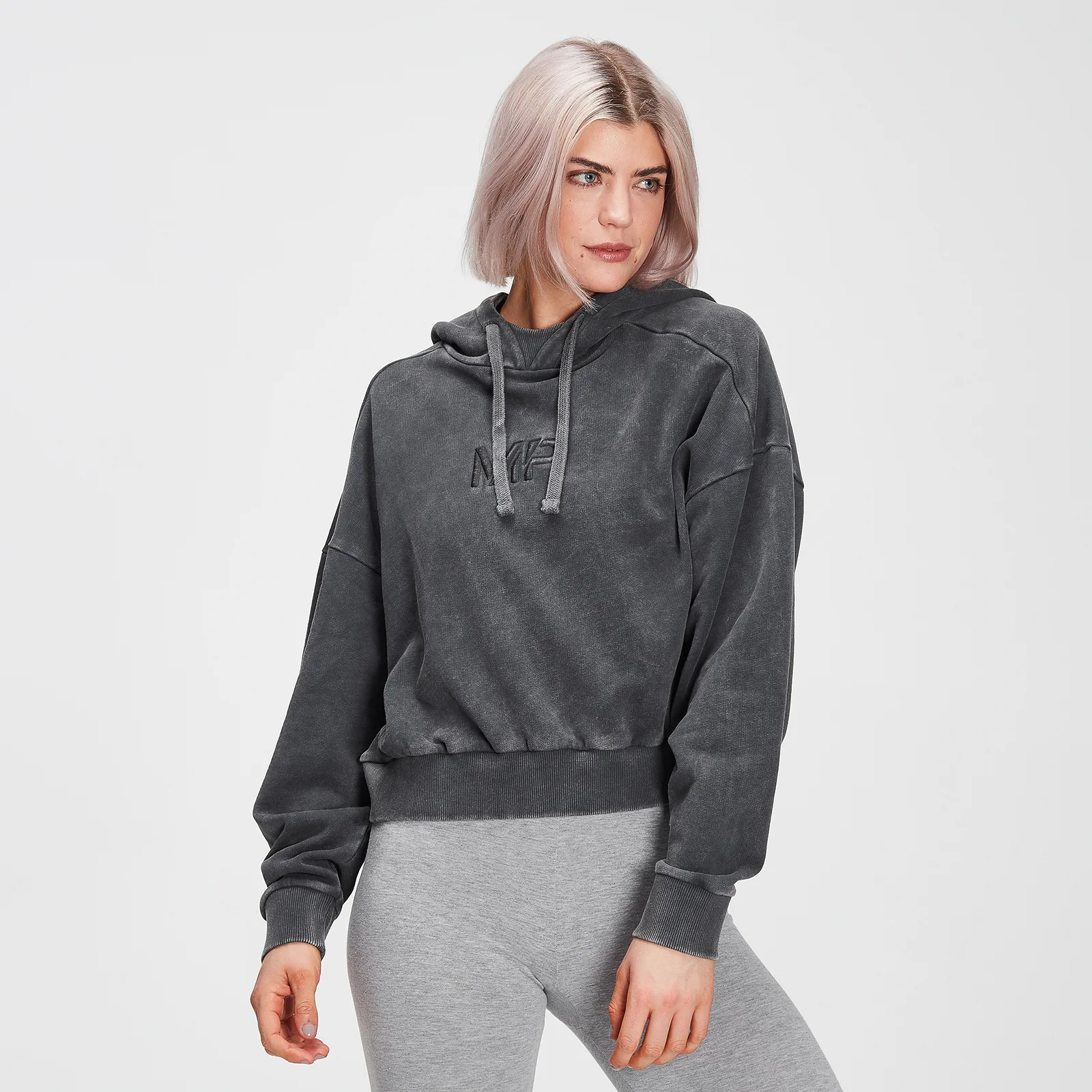 MP Adapt hoodie voor dames - Gebleekt carbon - XXS Afbeelding 1