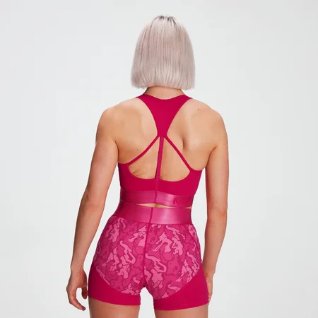 MP Adapt getextureerde sportbeha - Virtueel roze