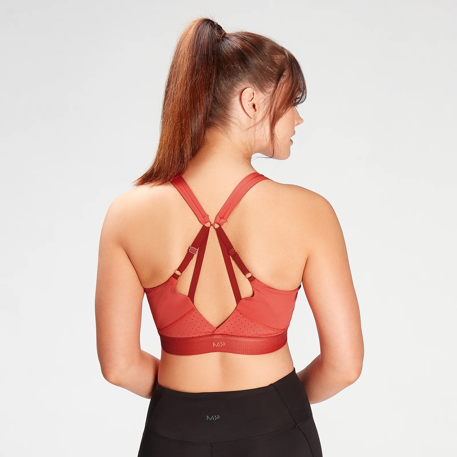 MP Power Ultra sportbeha voor dames - warm rood - XS Afbeelding 1
